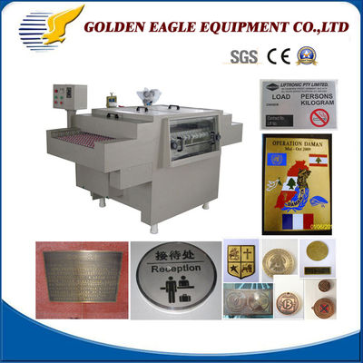 CE Approved Photochemical Etching Machine for Metal Labels and Medals at US 100/Piece